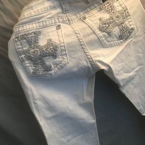 White MissMe Jeans